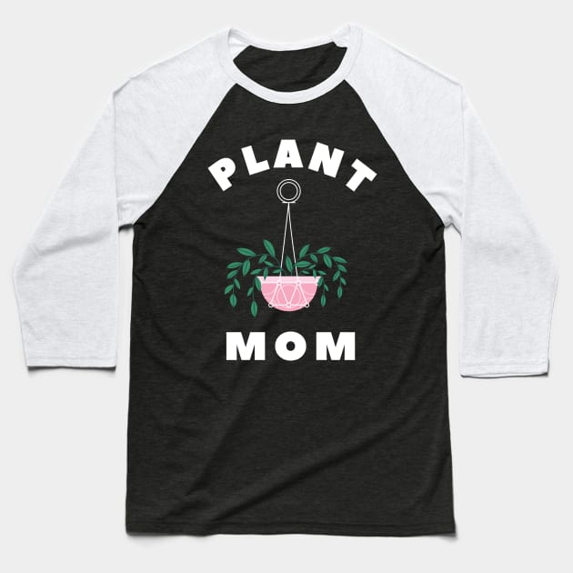 Plant Mom, Plant Lady , Plant mama, Plant mom git, Plant lover gift,  Plant Parent gift , V2 V1 Dark Baseball T-Shirt by MyWildOak